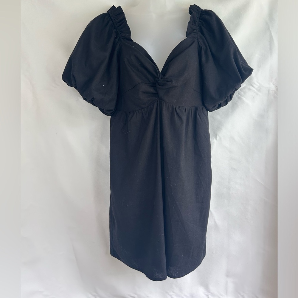Black Moodie Dress